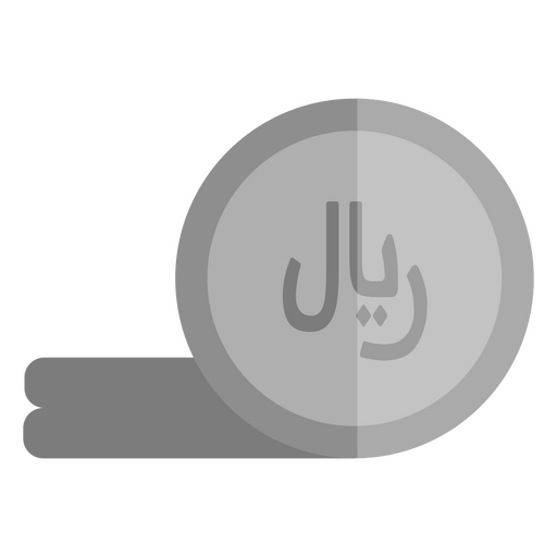 Iranian coin currency icon PNG Design