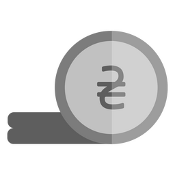 Symbol für ukrainische Währung PNG-Design