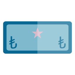 Symbol für türkische Währung PNG-Design