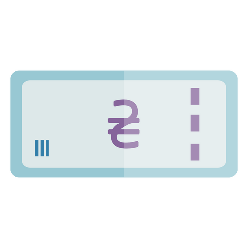 Ukranian currency icon PNG Design