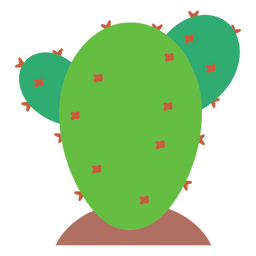 Minimalist cactus icon PNG Design Transparent PNG