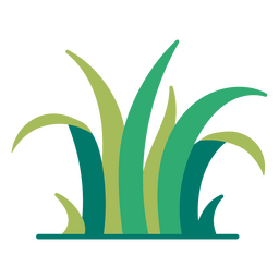 Grass minimalist icon PNG Design
