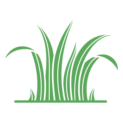 Detailed grass icon PNG Design