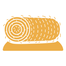 Icono de rollo de alfalfa Diseño PNG