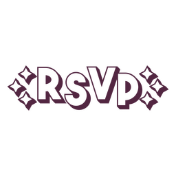 sinal de cotação rsvp Desenho PNG