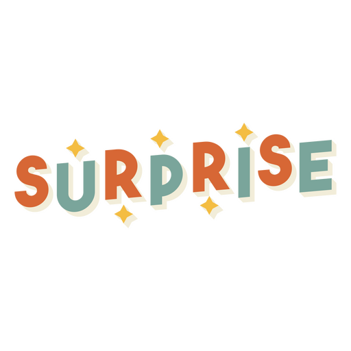 surprise word images