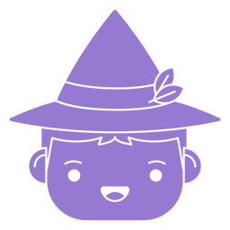 Personaje de dibujos animados de niño mago Diseño PNG