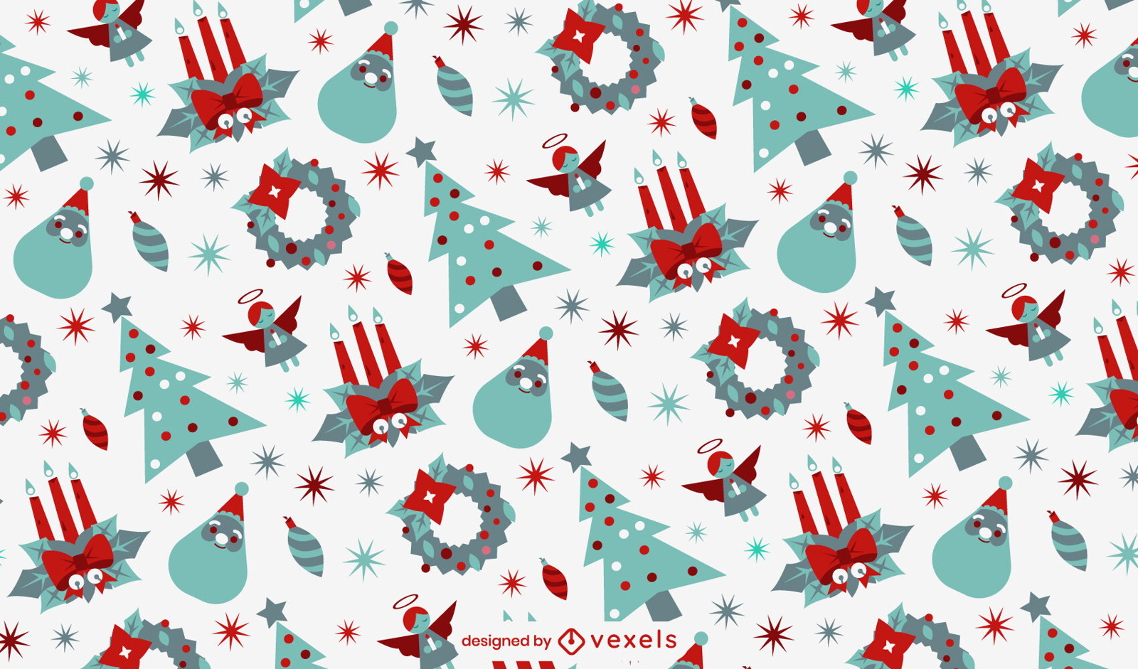 Christmas decorations pattern design