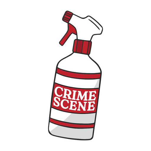 Distintivo de citação de cena de crime Desenho PNG