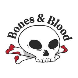Insignia de cita de huesos y sangre Diseño PNG