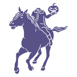 Cavaleiro sem cabeça detalhado Desenho PNG