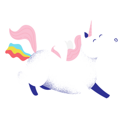 Criatura mágica de unicórnio Desenho PNG