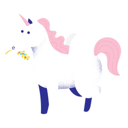 Einhorn mythologische Tierkreatur PNG-Design