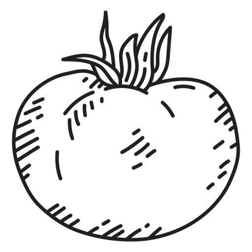 Ícone de comida de tomate Desenho PNG