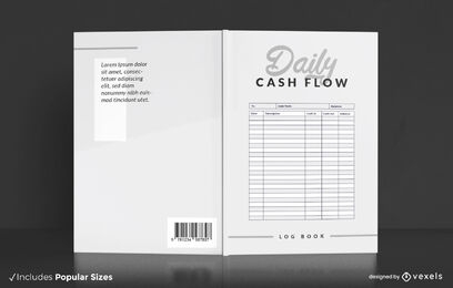Diseño de portada de libro de base de datos de hoja de cálculo