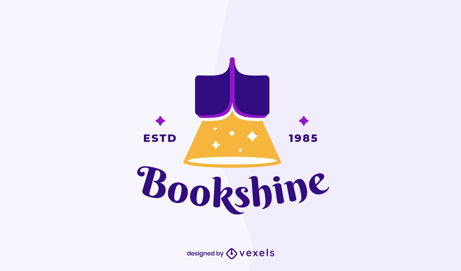 Business-Logo-Vorlage für Bücher lesen