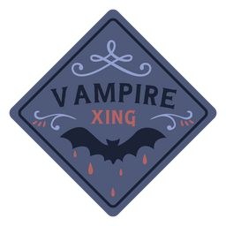 Distintivo de citação de vampiro xing