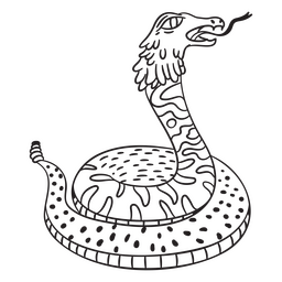 Snake mexican sculpture PNG Design Transparent PNG
