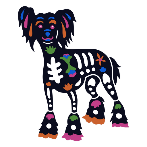 Decorative dog mexican holiday PNG Design