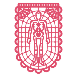 Mexican holiday red decoration PNG Design