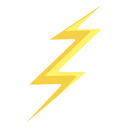 Lightning bolt cartoon icon PNG Design Transparent PNG
