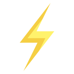 Blitz Einfaches Symbol PNG- Und SVG-Design Für T-Shirts