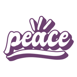Frieden unterstrich funkelndes Zeichen PNG-Design Transparent PNG