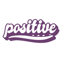 Sinal sublinhado cursivo positivo Desenho PNG