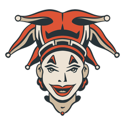 Personagem de circo bobo da corte feliz Desenho PNG