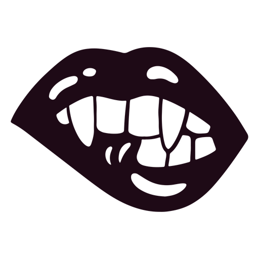 Design PNG E SVG De Desenho De Boca De Monstro Assustador Para