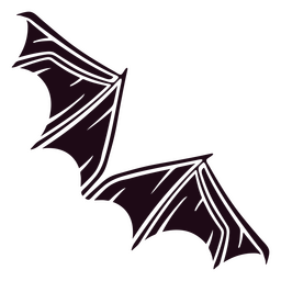 Vampire Wings Detailed Halloween Icon PNG & SVG Design For T-Shirts