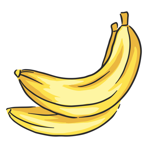 Desenho De Banana PNG , Banana, Desenho Animado, Fruta Imagem PNG e PSD  Para Download Gratuito