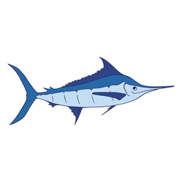 icn de visão lateral do peixe-espada Desenho PNG Transparent PNG