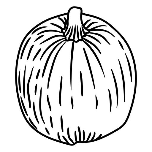 Kürbis-Skizzensymbol PNG-Design