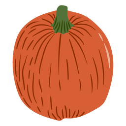 Icono detallado de vegetales de calabaza Diseño PNG