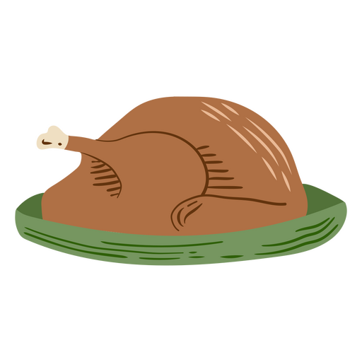 Symbol für das Thanksgiving-Dinner in der Türkei PNG-Design