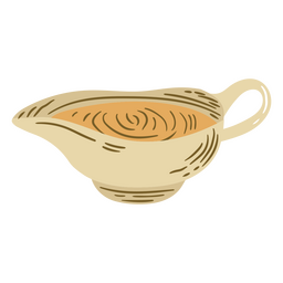 Gravy Boat Detailed Icon PNG & SVG Design For T-Shirts