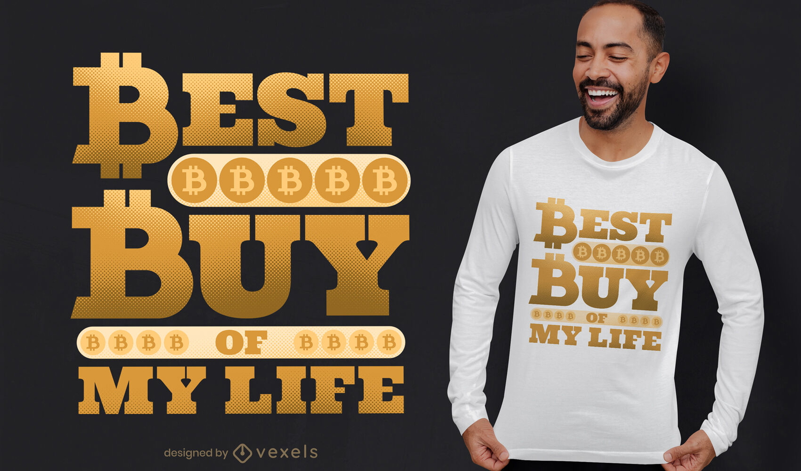 Mejor comprar diseño de camiseta criptográfica