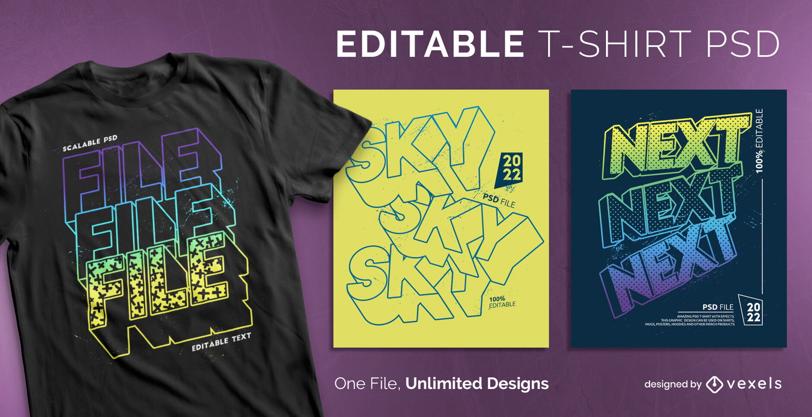 T-Shirt Design Templates | Editable Psds