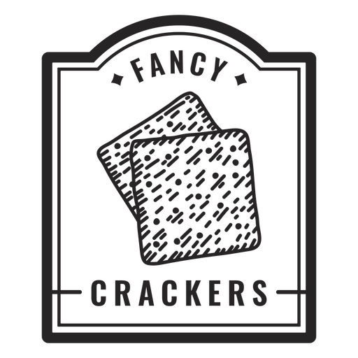 Thanksgiving crackers sign PNG Design