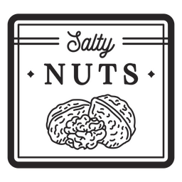 Sinal de ação de graças de nozes Desenho PNG