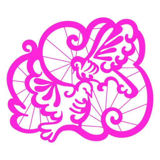 Pombas decora??o do feriado mexicano Desenho PNG