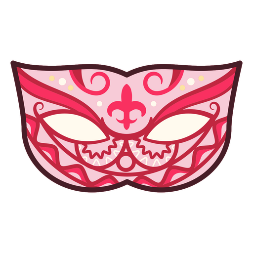 Ícone de máscara decorativa Desenho PNG