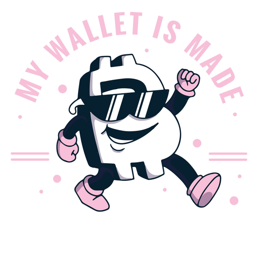 Crypto Wallet Quote PNG & SVG Design For T-Shirts