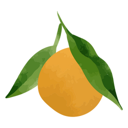 Orange textured PNG Design