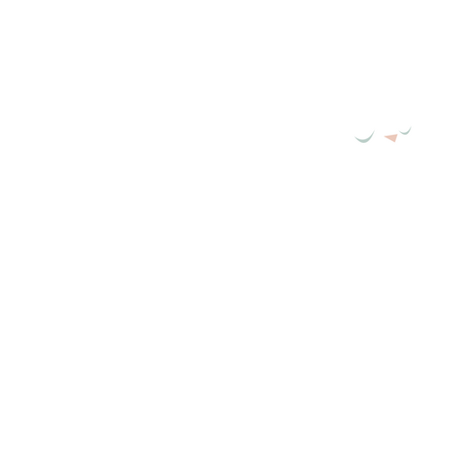 Weiße minimalistische Katze PNG-Design