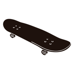 Skateboard transport silhouette PNG Design Transparent PNG