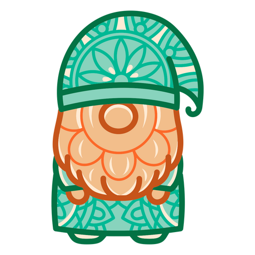 Mandala gnome  PNG Design