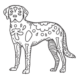 Retriever hand drawn dog PNG Design Transparent PNG