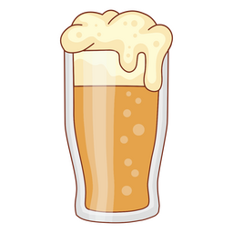 Alcohol beer drink PNG Design